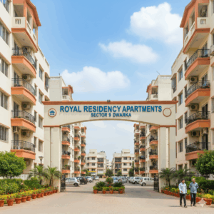 Royal Residency Apartment Sector 9 Dwarka 3BHK For Sale – Spacious Family Flat with Balcony