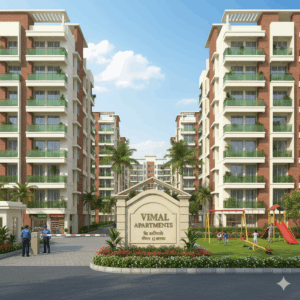 The Vimal Apartment Sector 12 Dwarka 3BHK flat for sale – luxury homes with modern design and gated security by Sikka Realtors.